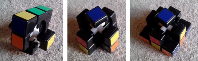 assemble bottom layer edges corners