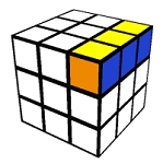 corner highlighted blind solving 