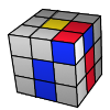 Corner pointing outwards
