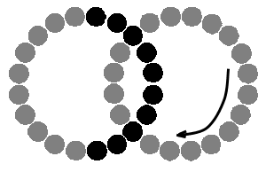 black ring balls