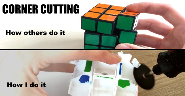 corner cutting