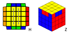 cube puzzle parity half hz case